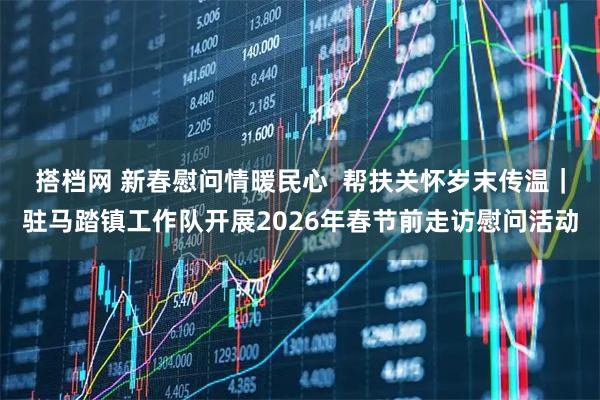 搭档网 新春慰问情暖民心  帮扶关怀岁末传温｜驻马踏镇工作队开展2026年春节前走访慰问活动