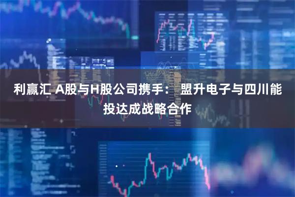 利赢汇 A股与H股公司携手： 盟升电子与四川能投达成战略合作
